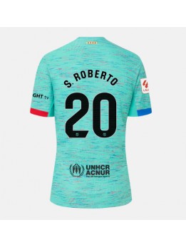 Barcelona Sergi Roberto #20 Ausweichtrikot für Frauen 2023-24 Kurzarm